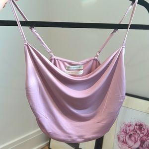 Urban Outfitters Droop neck purple top size small